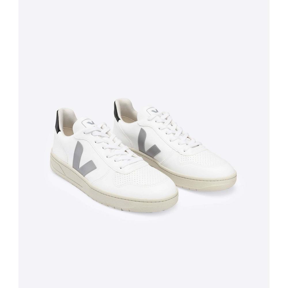 Veja V-10 CWL WHITE OXFORD Joggesko Herre White/Grey/Black | NO 327BEX